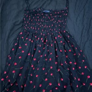 Cherry Print Mini Dress